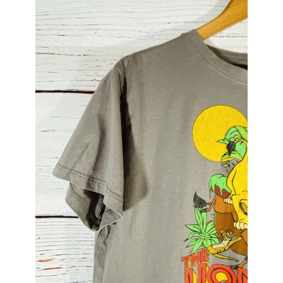 Disney Lion King Tropical Forest Fun T-shirt Mens Large Timon Pumbaa Pride Movie - Picture 7 of 10